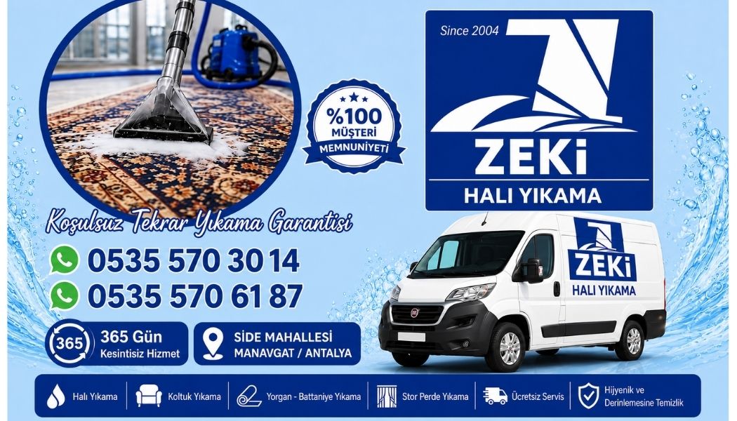 Manavgat Side Mahallesi Halı Yıkama